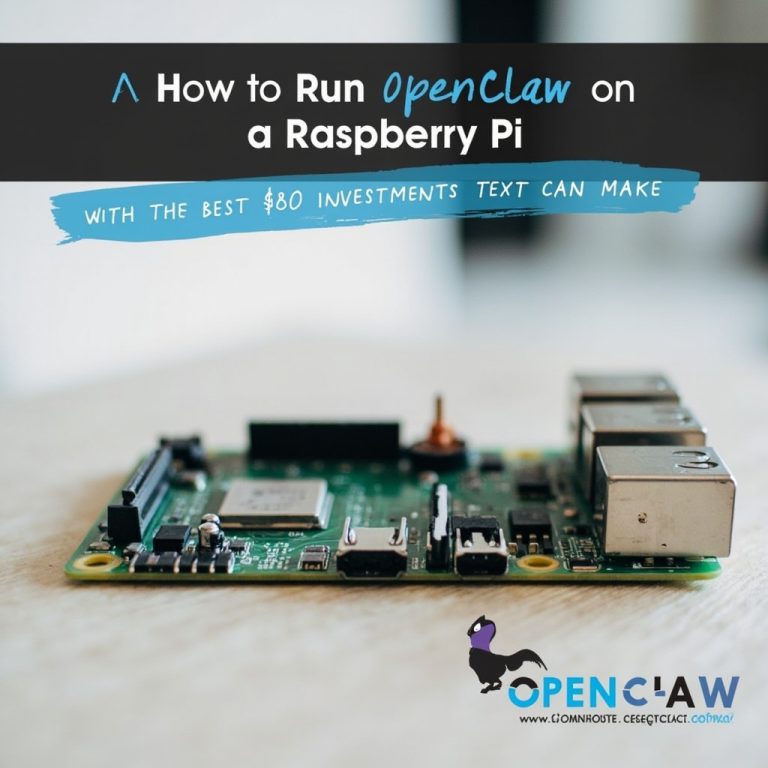 How to Run OpenClaw on a Raspberry Pi