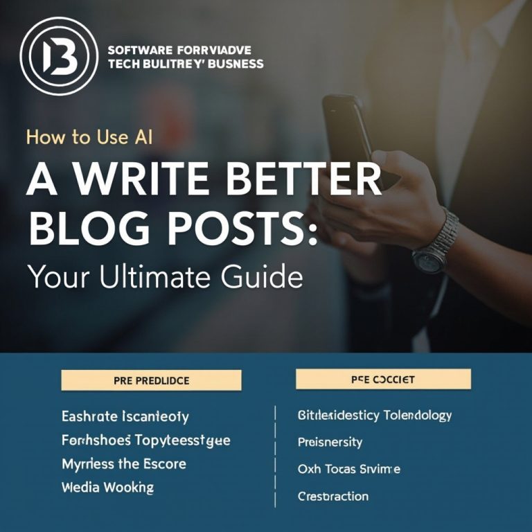 How to Use AI to Write Better Blog Posts