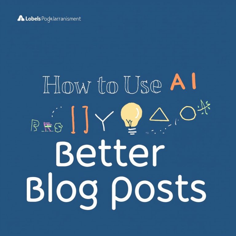 How to Use AI to Write Better Blog Posts